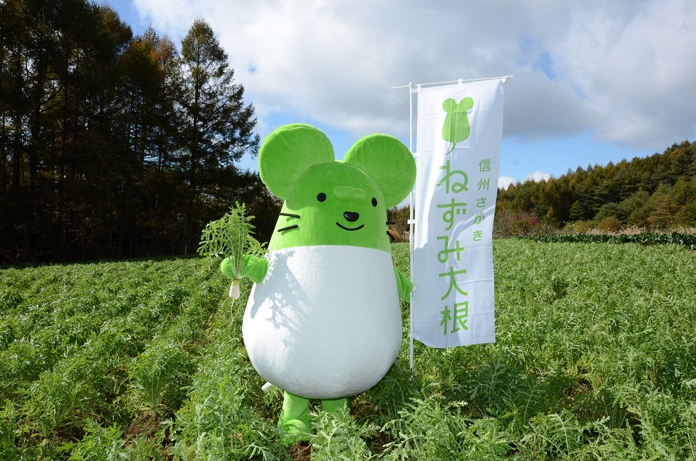 ねずみ大根とおしぼりうどん おしごとながの